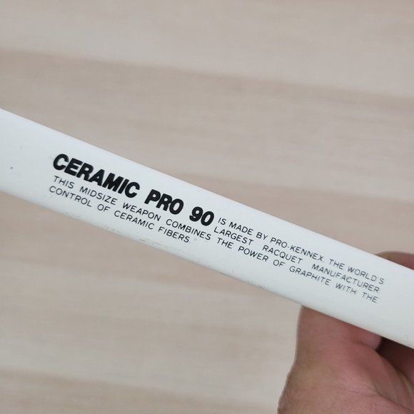 PRO KENNEX Ceramic Pro 90 (4 3/8" Grip) Good Condition - Picture 2 of 16